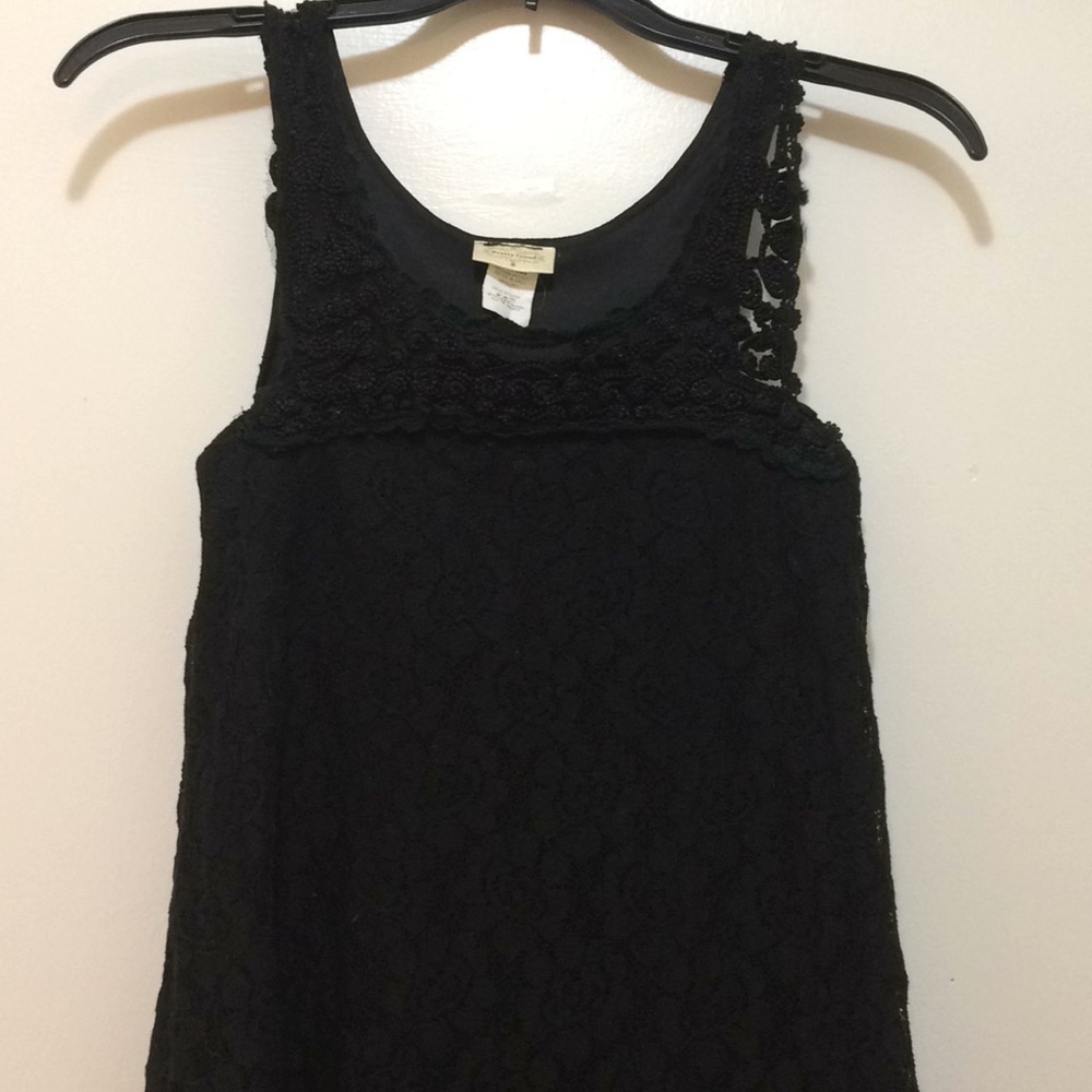 Fun black mini dress